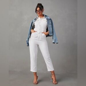 Jaysee Utility Jumpsuit: VICI- S